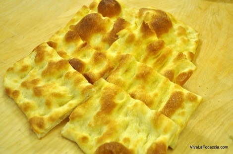 Ricetta Focaccia Voltri Priano