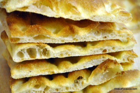 Ricetta Focaccia Voltri Priano