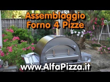 Video thumbnail for youtube video Il Montaggio del Forno a Legan 4 Pizze della alfaforni.com