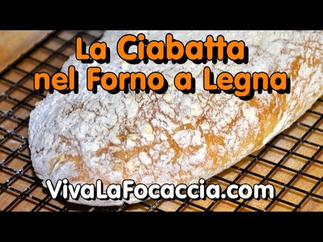 Video Ricetta del Pane Ciabatta - Le Ricette di VivaLaFocaccia