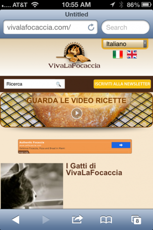 Vivalafocaccia Mobile 