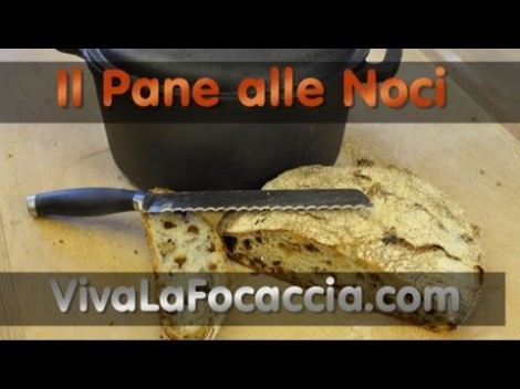 Video thumbnail for youtube video Video Ricetta Pane alle Noci Semplice Fatto in Casa