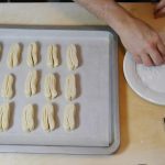 ricetta ventagli sfogliati Finitura