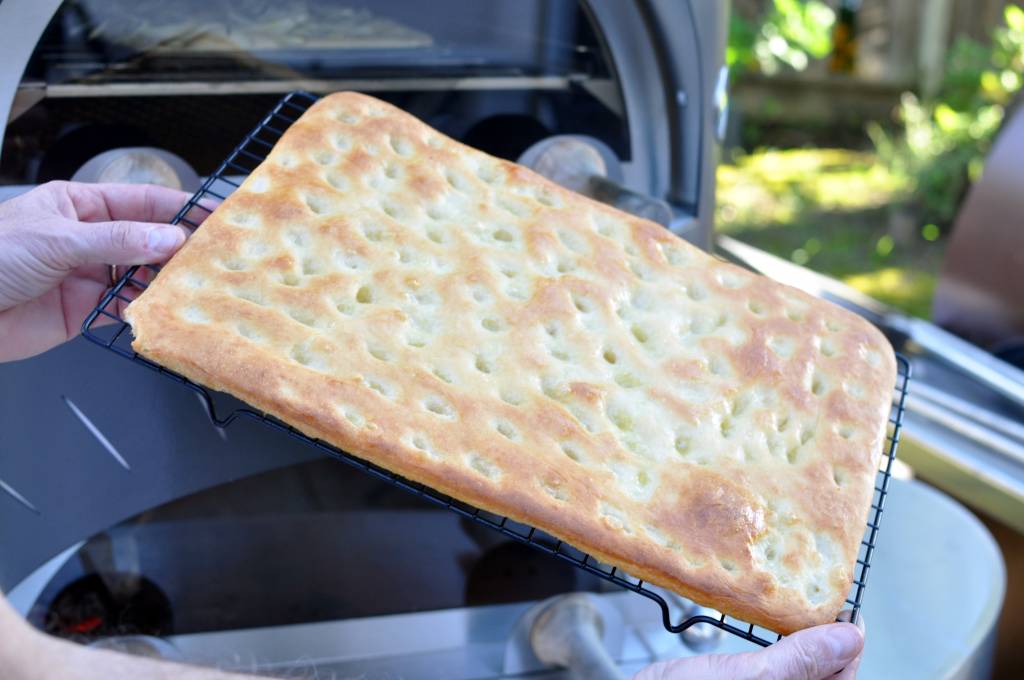 Ricetta Focaccia Genovese Morbida nel Forno a Legna Duettino