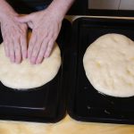 Focaccia secca schiacciate