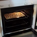 Focaccia secca cottura
